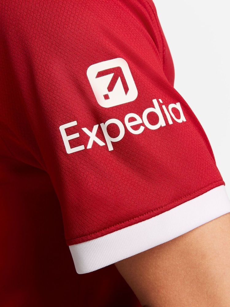 Rouge - Vierge - Nike Liverpool FC Stadium 23/24 Maillot de football à domicile - Image 5 of 11