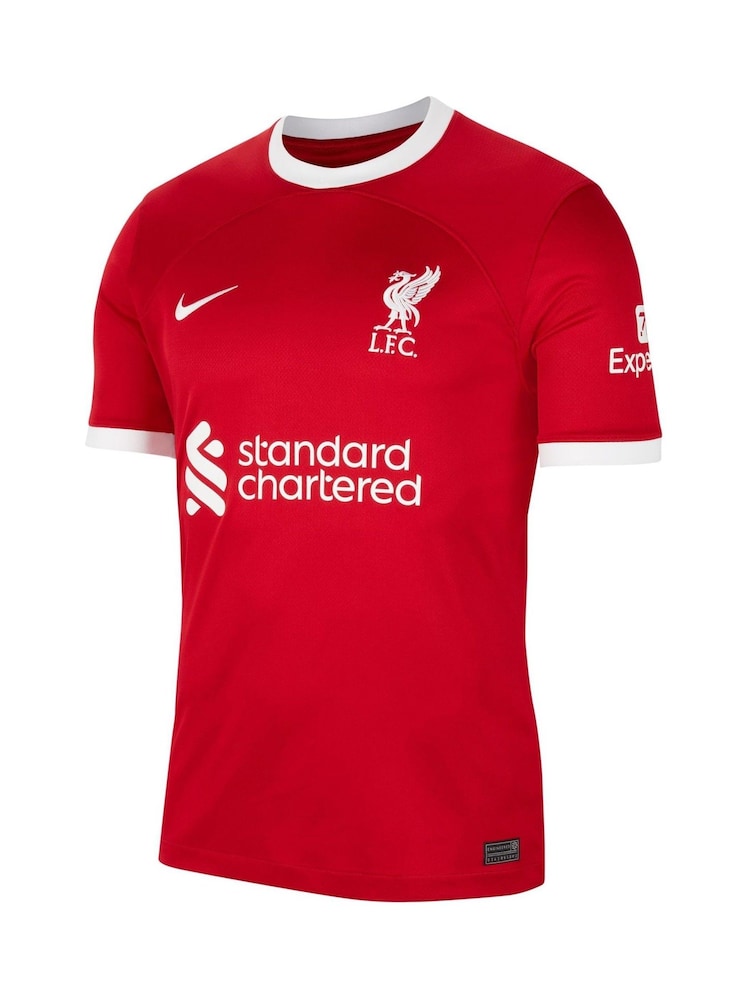 Rouge - Vierge - Nike Liverpool FC Stadium 23/24 Maillot de football à domicile - Image 7 of 11