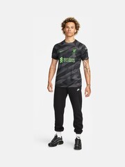 Nike Black Liverpool FC Stadium 23/24 Goalkeeper Football Shirt - Image 9 of 9