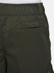 Nike Khaki Green Woven Cargo Shorts - Image 6 of 6