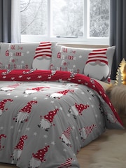 Fusion Gnome For Christmas 100% Cotton Duvet Cover and Pillowcase Set - Imagen 2 de 3