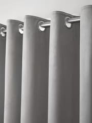 Laurence Llewelyn-Bowen Montrose Velvet Blackout Thermal Eyelet Curtains - 圖片 2，共 3
