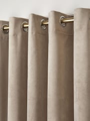 Laurence Llewelyn-Bowen Montrose Velvet Blackout Thermal Eyelet Curtains - 圖片 2，共 3