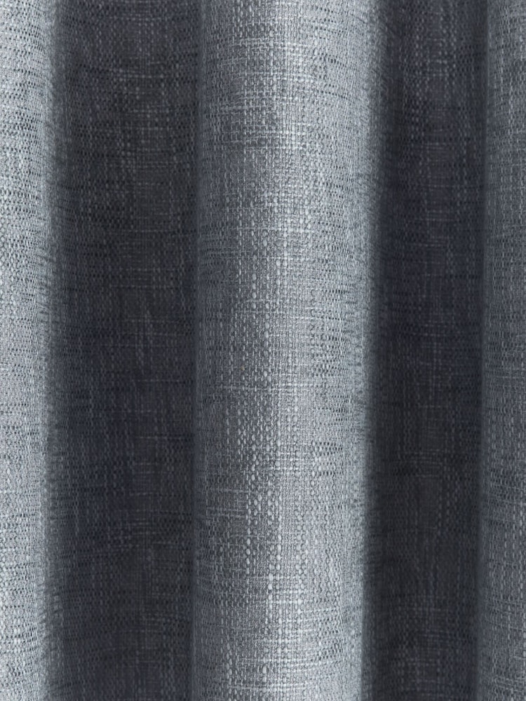Appletree Charcoal Grey Boucle Eyelet Curtains - Image 3 of 3 Appletree Charcoal Grey Boucle Eyelet Curtains - Image 3 of 3
