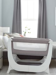 Shnuggle Dove Grey Air Bedside Crib - Image 3 of 4