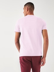 Lyle & Scott Pink Crew Neck Cotton T-Shirt - Image 2 of 6