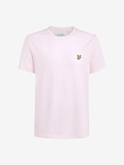 Lyle & Scott Pink Crew Neck Cotton T-Shirt - Image 4 of 6