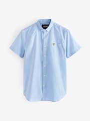 Lyle & Scott 100% Baumwolle, kurzärmeliges Oxford-Hemd - Bild 4 von 7
