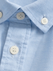 Lyle & Scott 100% Baumwolle, kurzärmeliges Oxford-Hemd - Bild 7 von 7