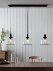 Black Gloucester 3 Light Pendant Ceiling Light - Image 1 of 5