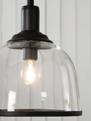 Black Gloucester 3 Light Pendant Ceiling Light - Image 3 of 5