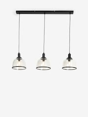 Black Gloucester 3 Light Pendant Ceiling Light - Image 5 of 5