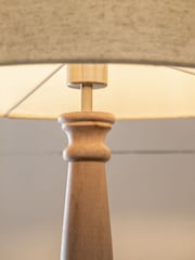 Natural Clifton Wood Floor Lamp - Image 3 of 5