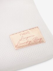 White Lingerie Laundry Bag - Image 2 of 4
