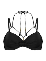 Hunkemöller Black Sunset Dreams Padded Bikini Top - Image 4 of 5