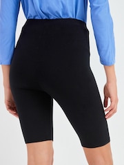Schwarz - Jersey-Radlershorts - Image 4 of 5