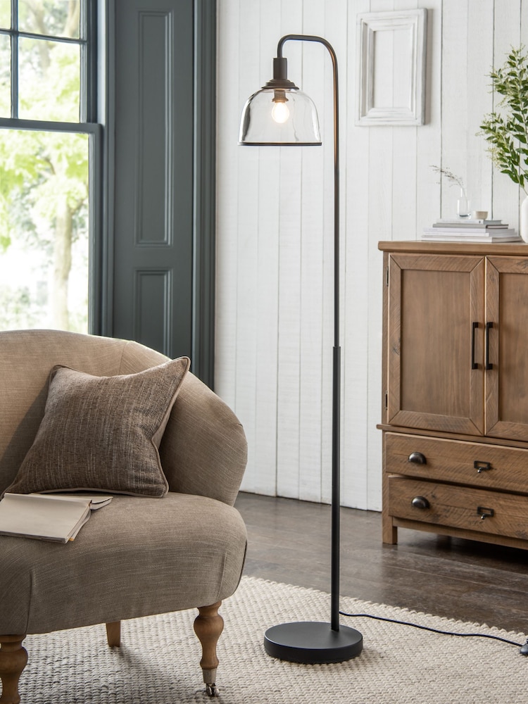 Black Gloucester Floor Lamp - Image 1 of 5