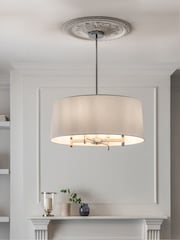 White Carrington 4 Light Chandelier Ceiling Light - Image 1 of 5