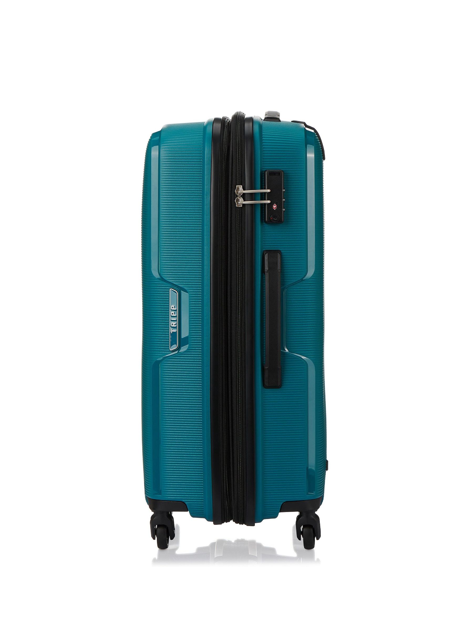 Buy Tripp Teal Blue Medium Escape 4 Wheel Expandable 67cm Suitcase from the Next UK online shop