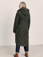 Seasalt Cornwall Dark Green Tall Janelle Waterproof Coat - Image 2 of 6