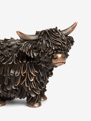 Bronze Hamish the Highland Cow Ornament - Image 2 of 4