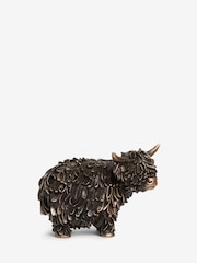 Bronze Hamish the Highland Cow Ornament - Image 3 of 4