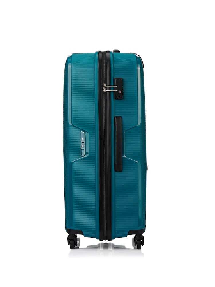 Blauwgroen - Tripp Large Escape 4 Wheel Suitcase - Image 3 of 4