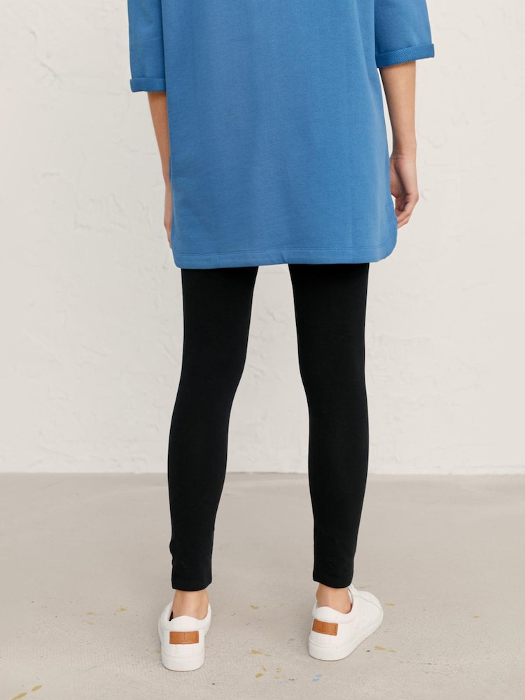Seasalt Cornwall Black Petite Sea Dance Leggings - Image 5 of 5 Seasalt Cornwall Black Petite Sea Dance Leggings - Image 5 of 5