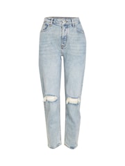 River Island Denim Medium Slim High Waist Mid Rise Jeans - Image 5 of 5