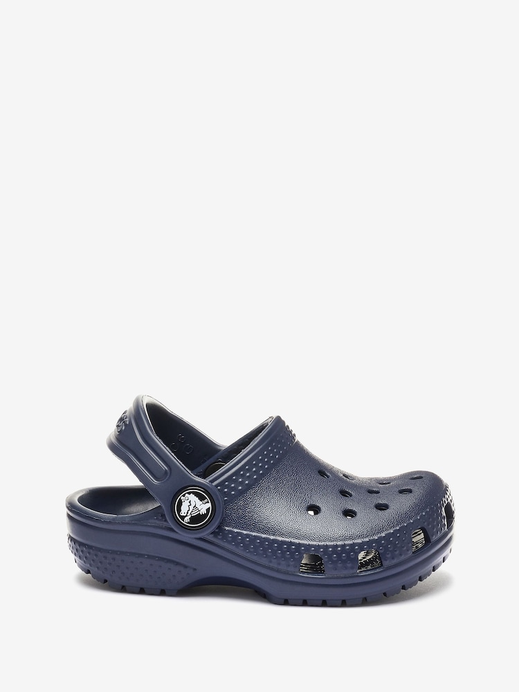 Темно-синий - Crocs классические сабо в стиле унисекс для малышей - Изображение 1 из 4