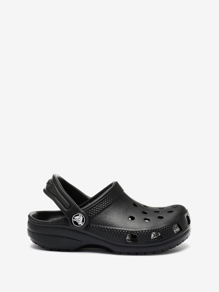 Черный - Crocs классические сабо в стиле унисекс для малышей - Изображение 1 из 4