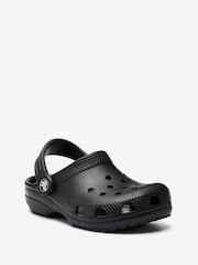 Черный - Crocs классические сабо в стиле унисекс для малышей - Изображение 2 из 4