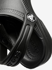 Черный - Crocs классические сабо в стиле унисекс для малышей - Изображение 4 из 4