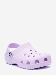 Пурпурный - Crocs классические сабо в стиле унисекс для малышей - Изображение 2 из 6