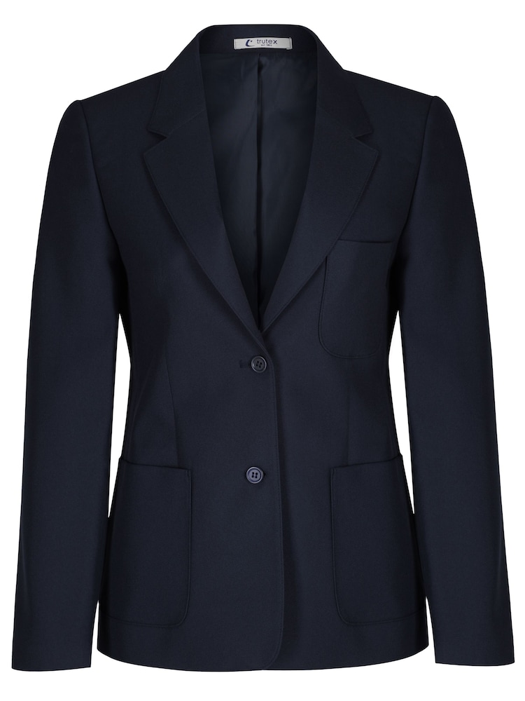 Trutex Girls Blue School Blazer - Image 1 of 6