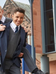 Trutex Boys Blue School Blazer - Image 3 of 7