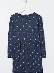 FatFace Blue Weston Star Dress - Image 1 of 3