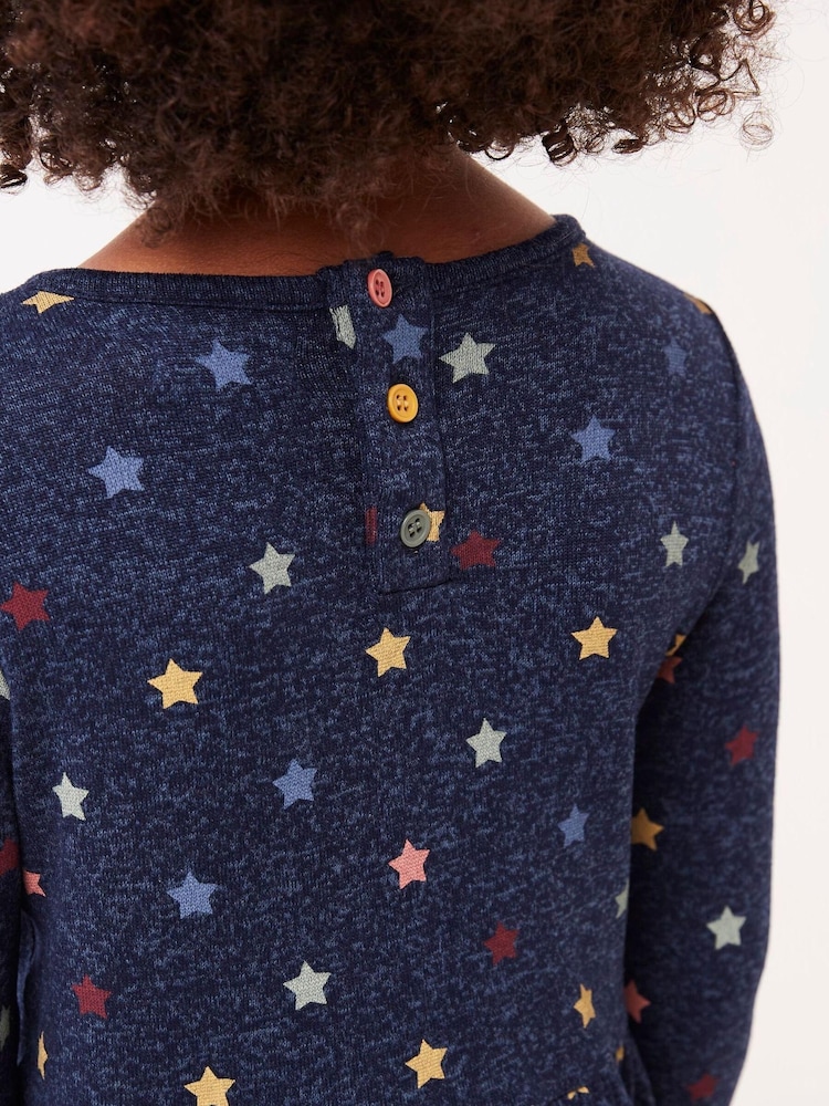 FatFace Blue Weston Star Dress - Image 3 of 3 FatFace Blue Weston Star Dress - Image 3 of 3