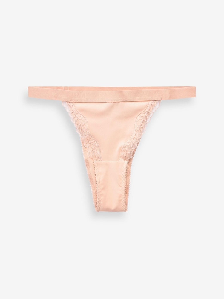 Pink - Bestickter brasilianischer Slip, Pink - Bild 4 von 4