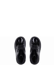 ToeZone Schnürstiefel aus Lackleder, Schwarz - Bild 3 von 5