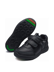 ToeZone Black Football Novelty School Shoes - Image 2 of 5