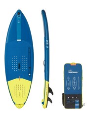 Decathlon Itiwit Blue Inflatable Surf Shortboard Stand-Up Paddleboard - Image 3 of 7