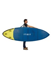 Decathlon Itiwit Blue Inflatable Surf Shortboard Stand-Up Paddleboard - Image 4 of 7