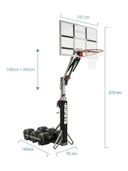 Decathlon Black B9002.4M Tarmak Basketball Hoop - Image 3 of 5