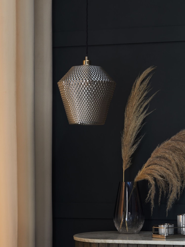 Champagne Gold Mia Easy Fit Lamp Shade - Image 2 of 5 Champagne Gold Mia Easy Fit Lamp Shade - Image 2 of 5