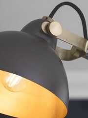 Pewter Grey Cambridge 3 Light Flush Ceiling Light - Image 3 of 5