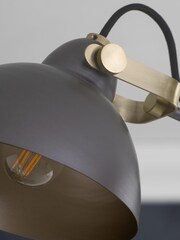 Pewter Grey Cambridge 3 Light Flush Ceiling Light - Image 4 of 5