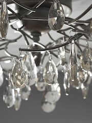 Champagne Gold Eliana 3 Light Flush Ceiling Light - Image 4 of 5