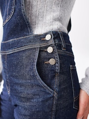 FatFace Blue Deal Dungarees - Image 4 of 5