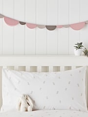 Льняной комплект детского постельного белья с принтом кроликов The White Company - Изображение 2 из 3